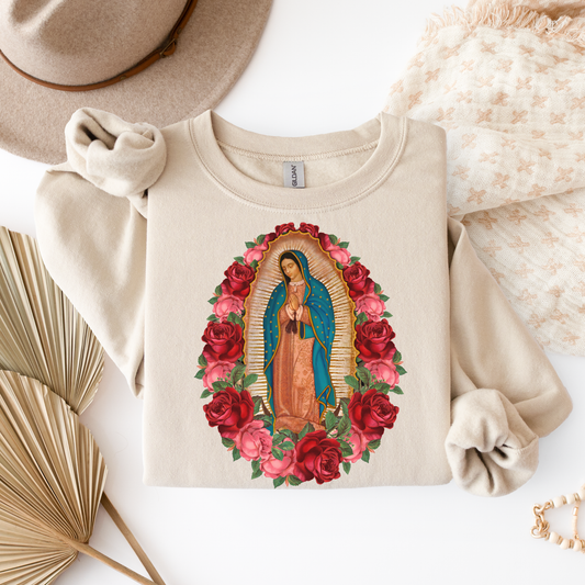 Floral Virgin Mary
