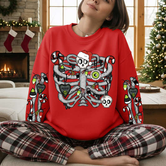 Merry To The Bones Ribcage