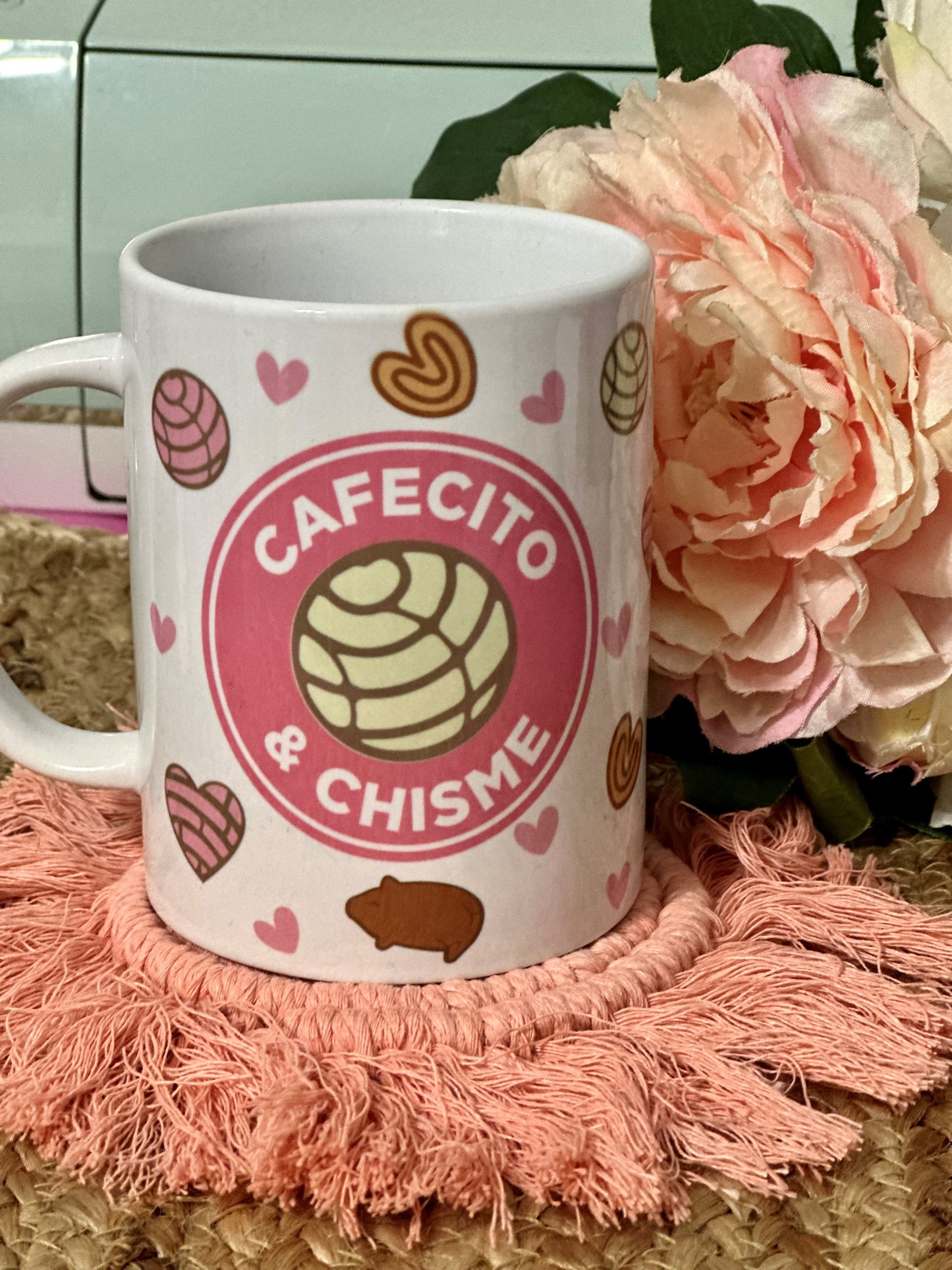 Cafesito Pan Dulce & Chisme Mug