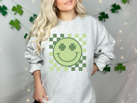 Distressed Shamrock Smiley (RTS)